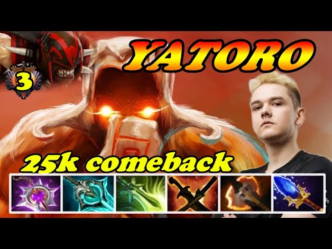 Yatoro Juggernaut epic 25k comeback vs #3 Bloodseeker | 7.33c Immortal Best Ranked Gameplay
