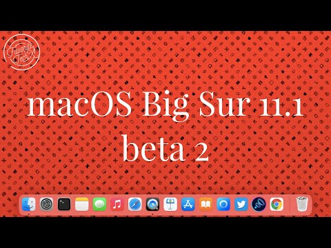 macOS Big Sur 11.1 beta 2 on Macbook Air 2014 | feels faster 😮