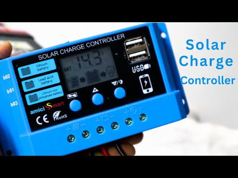 Solar Charge Controller Setup | amicismart solar charge controller all features