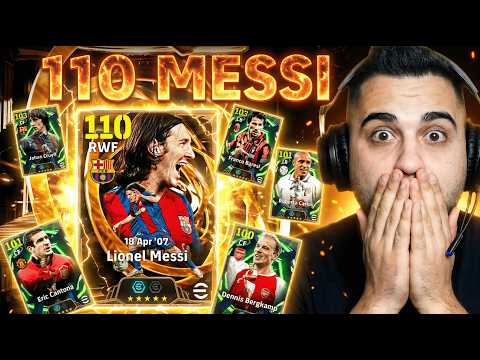 OHA! 110 BOMBACI MESSI! 🐐 PAKETTEKİ TÜM EPİKLERİ ÇIKARDIM ve DENEDİM! 🔥 eFootball Mobile 2026