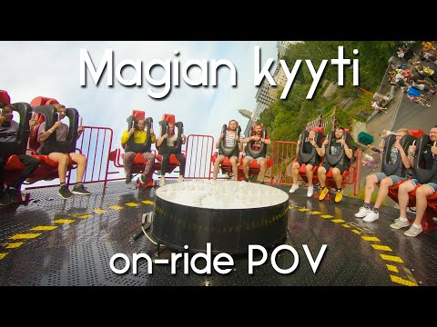 Magian kyyti - on-ride POV - Linnanmäki (4K)