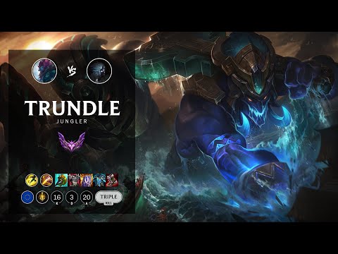 Trundle Jungle vs Kindred - EUW Master Patch 12.16
