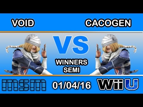 MSM 31 - 2GG | VoiD (Sheik) Vs. Cacogen (Sheik) Winners Semi - Smash Wii U