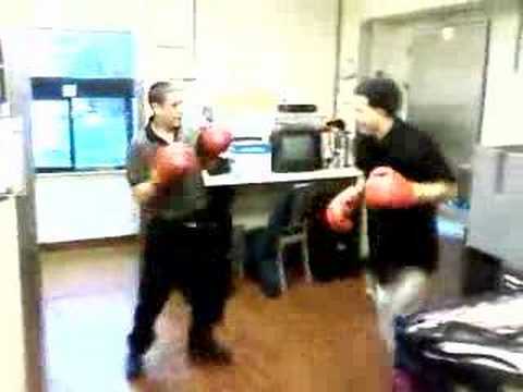 Jose and Sammy Boxing