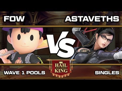 PSG Hail to the King: FOW (Ness) vs Astaveths (Bayonetta) - Wave 1 Pools