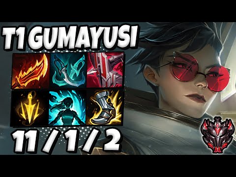 T1 Gumayusi Vayne vs Samira [ ADC ] Ranked Grandmaster Korea ✅