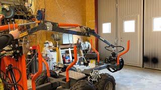 Прицеп лесовоз Rima Skogsvagn Rima 3,2 m r&auml;ckvidd | Изображение 4 - Autoline