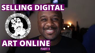 How to sell digital art online to make passive income made easy pt1