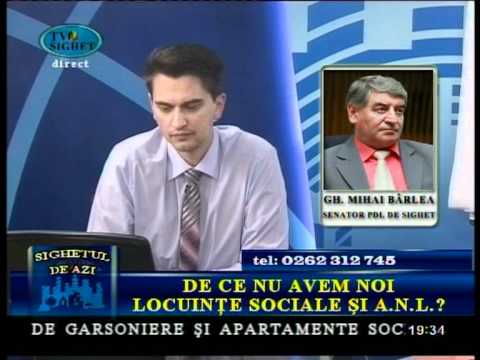 Sighetul de Azi - 18 August 2011 - De ce nu avem noi locuinţe sociale şi A.N.L.?