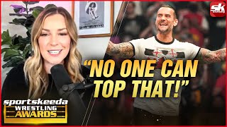 Sportskeeda Wrestling Awards: @Renee Paquette reacts to CM Punk's WWE Backstage and AEW debuts video