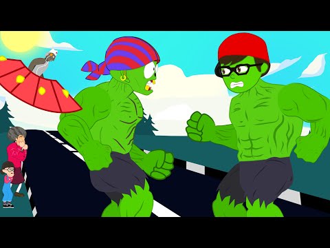 NickHulk vs Zombie nick love Tani Scary Teacher , Doctor Granny Animation