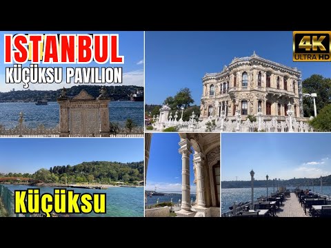 🇹🇷Turkey Istanbul Kuçuksu Pavilion Relaxing Walk 4K