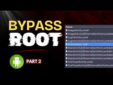 How to Bypass Android Root Checks via Smali Patching (No FRIDA)