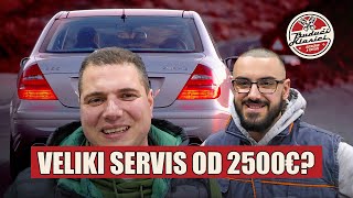 Skidali smo glave motora zbog velikog servisa?! Mercedes-AMG E55