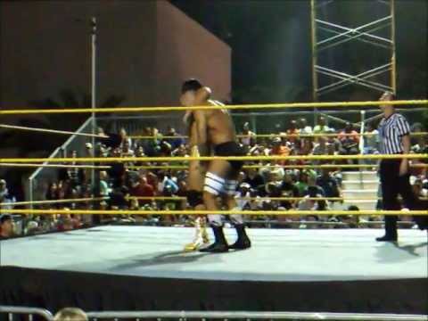 Antonio Cesaro vs Bo Rotundo vs Leo Kruger FCW 3-16-12