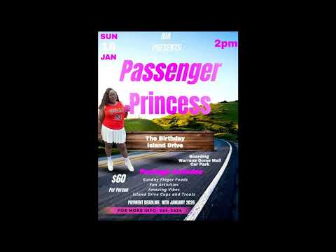 GAZA NATION ENT' - PASSENGER PRINCESS ISLAND DRIVE PROMO (JAN 2026)
