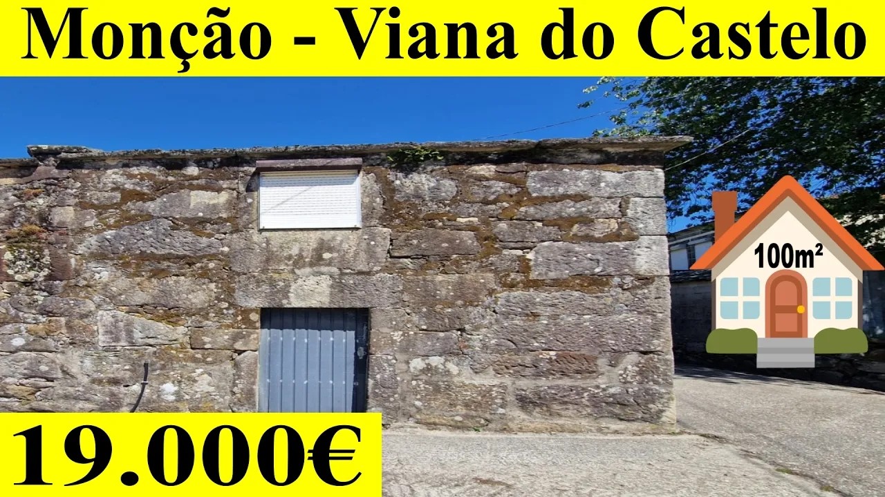 PORTUGAL 🇵🇹  Casa boa e barata para comprar por 19.000 € - Monção 💖 MARILENE SARAH FIALHO