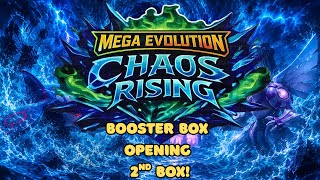 Pokemon chaos rising booster box opening!