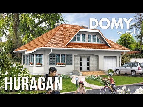 Projekt domu Huragan - wirtualny spacer