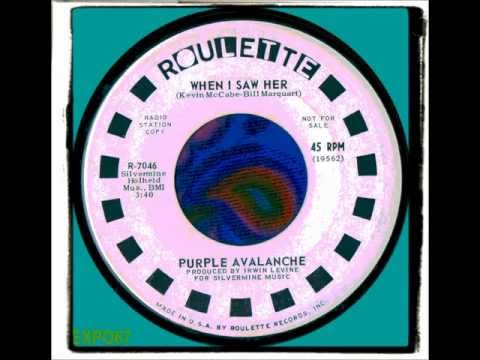 PURPLE AVALANCHE - WHEN I SAW HER