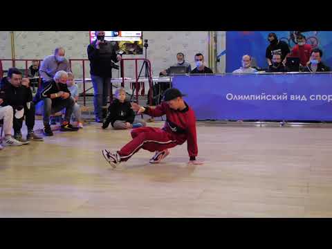 top8 14-15 bboy Art Voy vs Miracle - брейкданс чемпионат г.Долгопрудный 2021