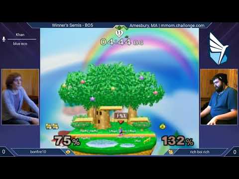 MMOM140 SSBM - bonfire10 (Sheik) vs. Rich Boi Rich (Fox) - Melee WSF