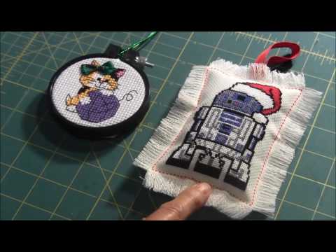 Cross Stitch Ornaments - Personal Project