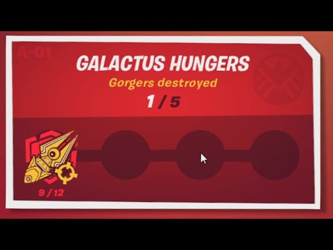 How to Destroy Gorger and Deal damage with Gatherer's remains 🛸 Galactus Hungers Punch Card