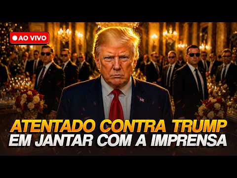 🚨 URGENTE! Trump é retirado de jantar dos correspondentes em atentado | Observatório Global  #395