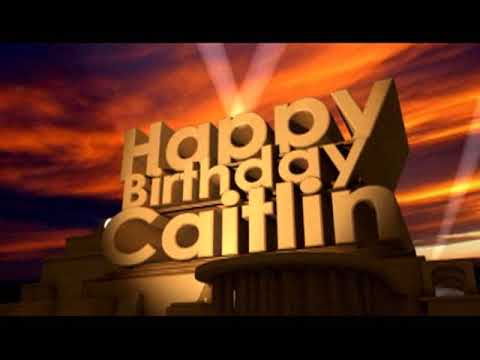Happy Birthday Caitlin