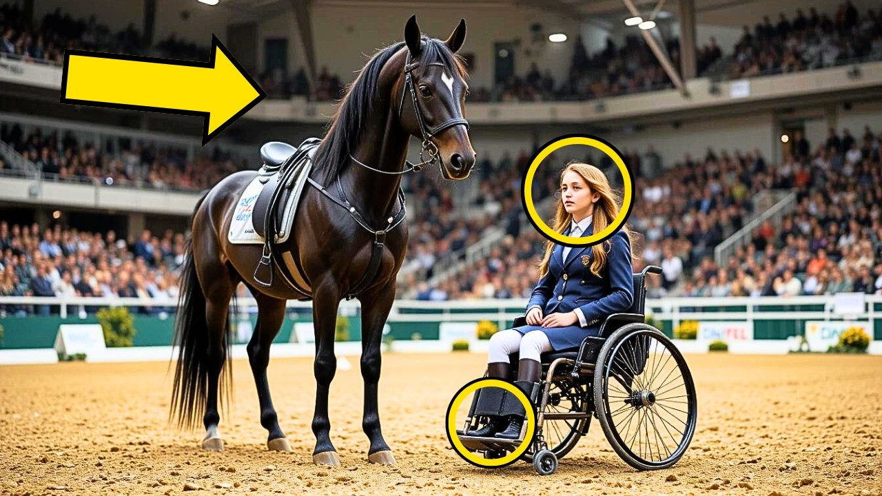 NIÑA EN SILLA DE RUEDAS DOMA CABALLO SALVAJE… LO QUE HACE DESPUÉS LOS HIZO LLORAR A TODOS…