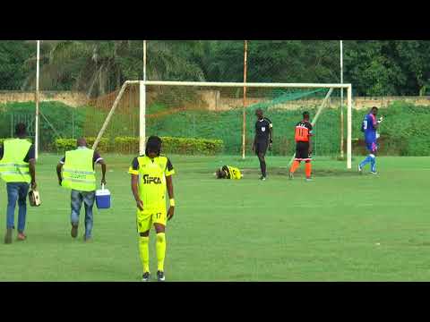 4e journée de ligue 1 SOA - ASEC Mimosas 1ère mi-temps
