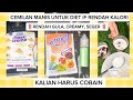 MENU RUMAHAN SIMPEL INI BISA JADI MENU DIET ENAK LOH BANTU AKU LOSS 23KG DALAM 6 BULAN