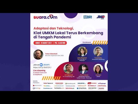 Adaptasi dan Teknologi, Kiat UMKM Lokal Terus Berkembang di Tengah Pandemi