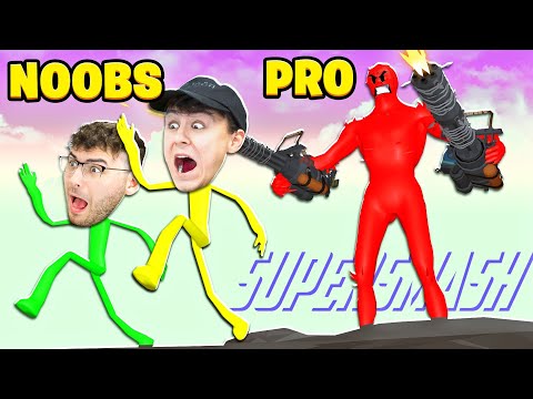 ROMAN and LARS against the BEST PLAYERS?! - Super Smash