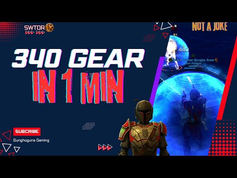 SWTOR 2025: Get 340 Gear Score in UNDER 1 Minute - Fast Trick!
