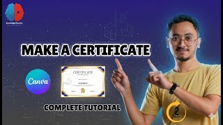 How to Make a Professional Certificate in Canva | Step-by-Step Tutorial (Free & Easy)