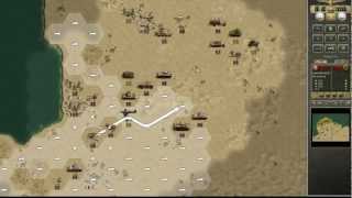 Panzer Corps Afrika Korps Gameplay  [ PC HD ]