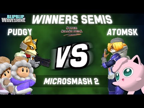 MicroSmash #2 -PudgyPanda (Ice Climbers, Fox) vs Atomsk (Puff, Sheik) - Winner's Semis