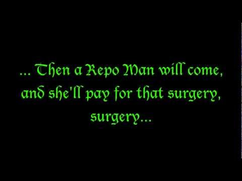 Zydrate Anatomy (Lyrics) ~ Repo! The Genetic Opera