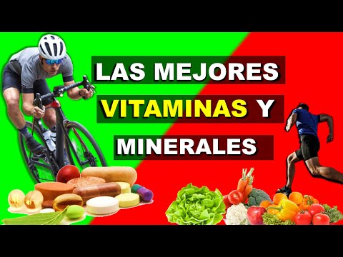 LAS VITAMINAS QUE AUMENTAN TU RENDIMIENTO DEPORTIVO │Los beneficios de las vitaminas y  minerales Video