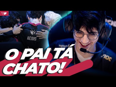 O PAI TÁ CHATO! - MIC Aberto (RED x Liberty - Playoffs) | CBLOL 2022 1ª Etapa
