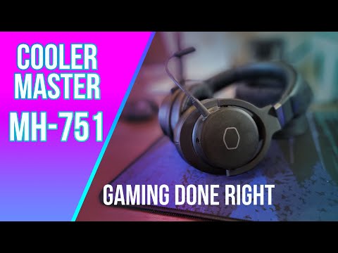 (BEST VALUE Gaming Headset) Cooler Master MH-751 - Headphone Highlight