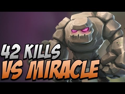 BabyKnight's Tiny with 42 KILLS VS Miracle's Timbersaw | Dota 2 Full Game 7.14