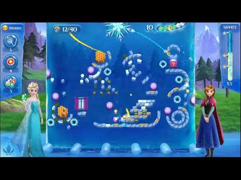 Frozen Free Fall: Icy Shot Level 288 - NO BOOSTERS ☃☃☃
