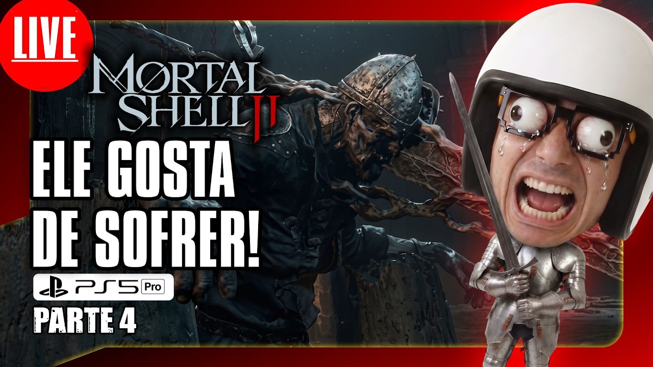 🎮🚨 AO VIVO - ELE GOSTA DE SOFRER  no PS5 Pro - PARTE 4 #mortalshellii