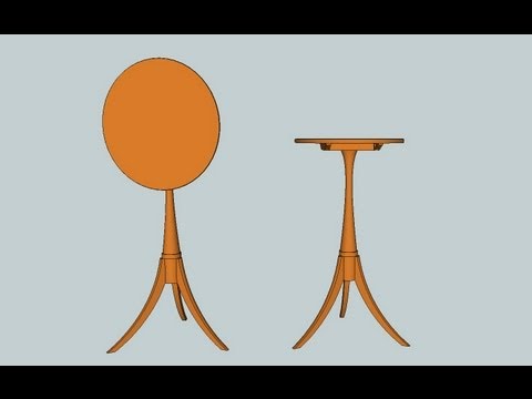 Build a Tilt-Top Table With the Guild!