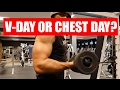 VALENTINE'S DAY OR CHEST DAY?