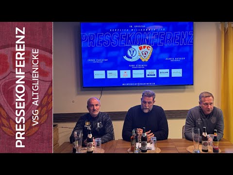 Matchday 10 - Regionalliga Nordost - VSG Altglienicke - BFC Dynamo 0:0 - 28.09.2025 - PK