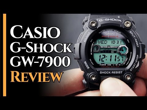 Casio G-Shock GW-7900-1ER [TEST und FUNKTIONEN] Die Casio G-Rescue für kleine Handgelenke